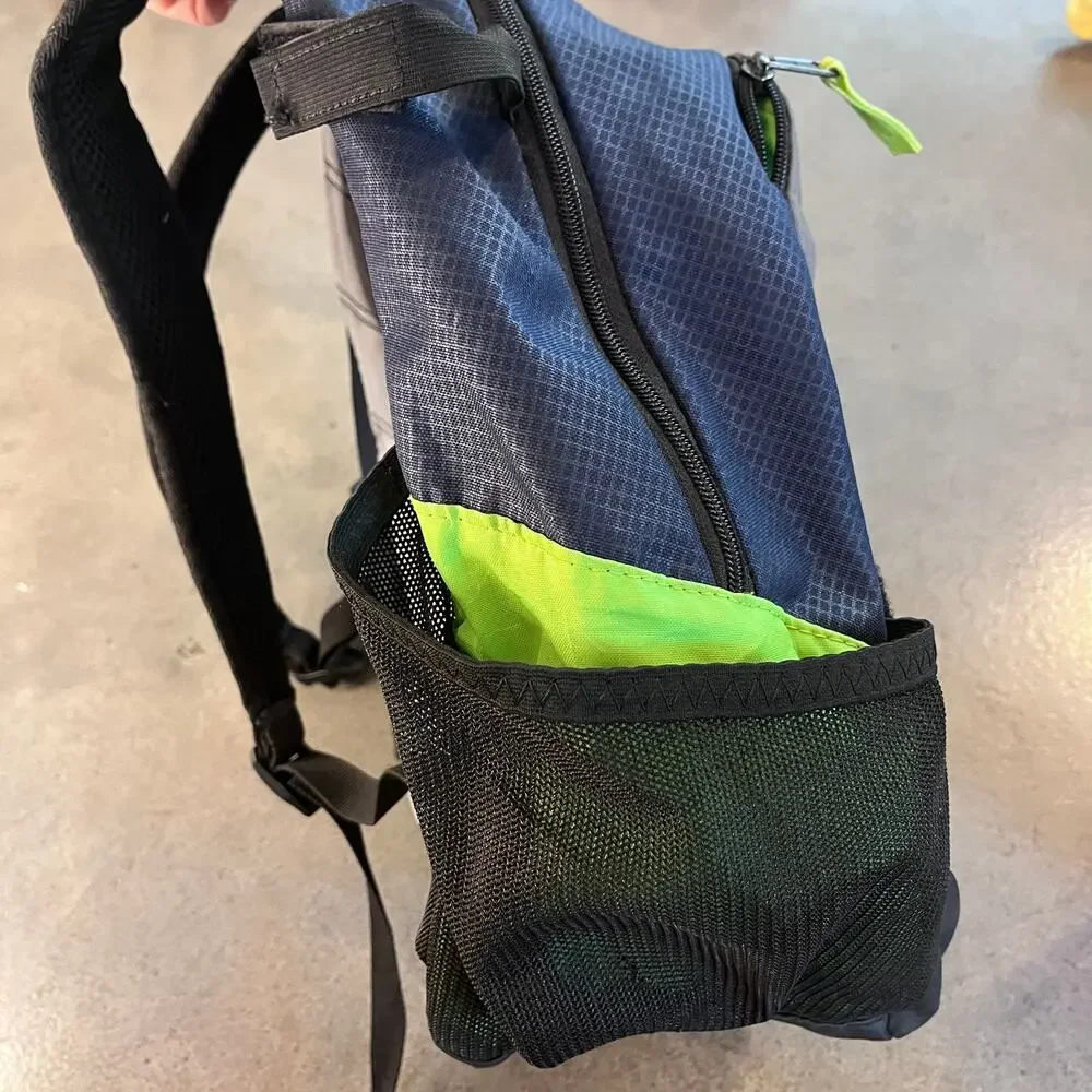 Under Armour Storm 1 Toddler size backpack blue neon green baseball bag